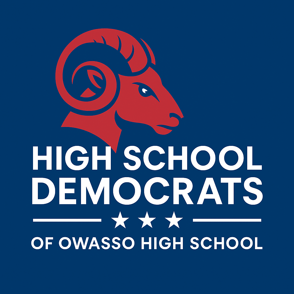 Owasso High School Democrats logo